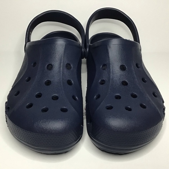 Crocs Baya Clogs Navy Blue Sizes M9/W11, M13 - Picture 2 of 9
